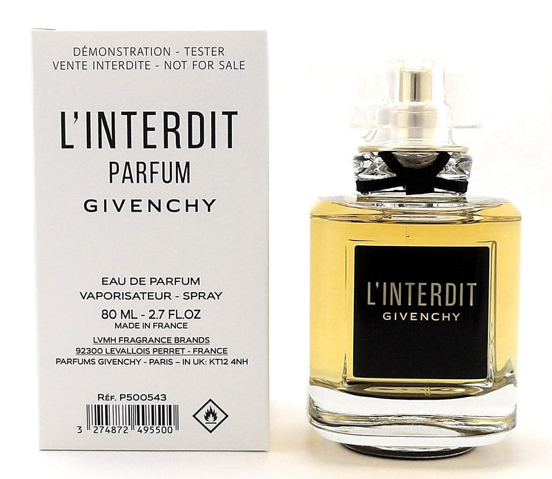 L'Interdit Givenchy 80 EDP caja tester