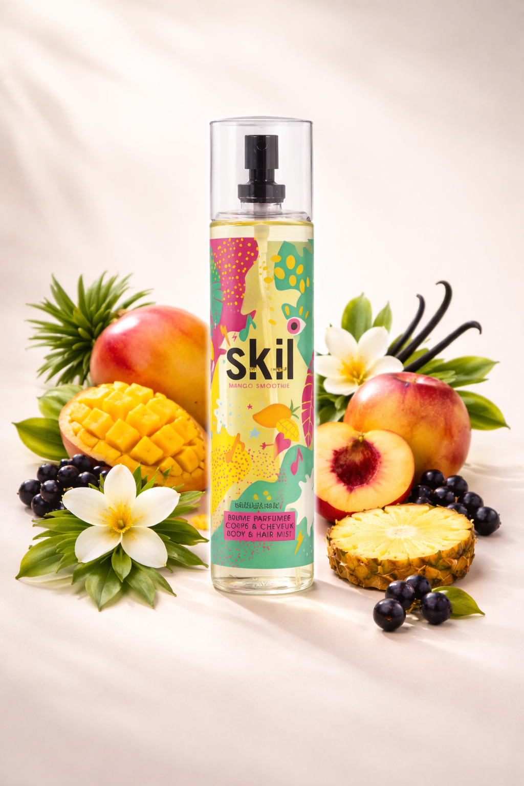 Skil Mango Smoothie Jeanne Arthes body/Hair Mist 250 ml