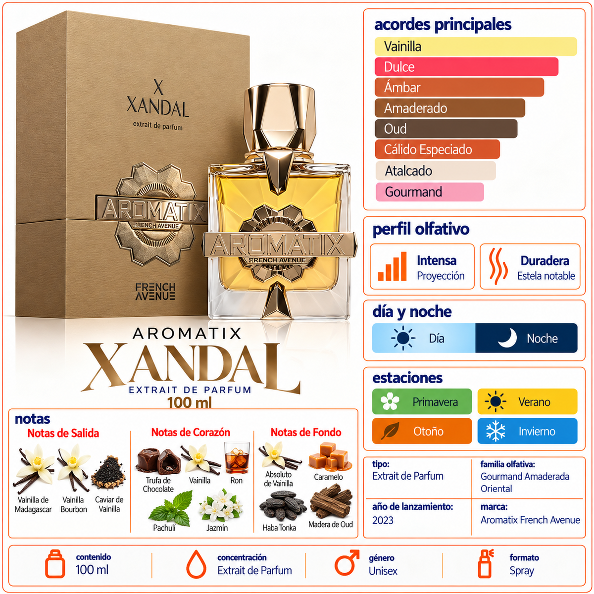 X Xandal Aromatix Extrait de Parfum 100 ml French Avenue
