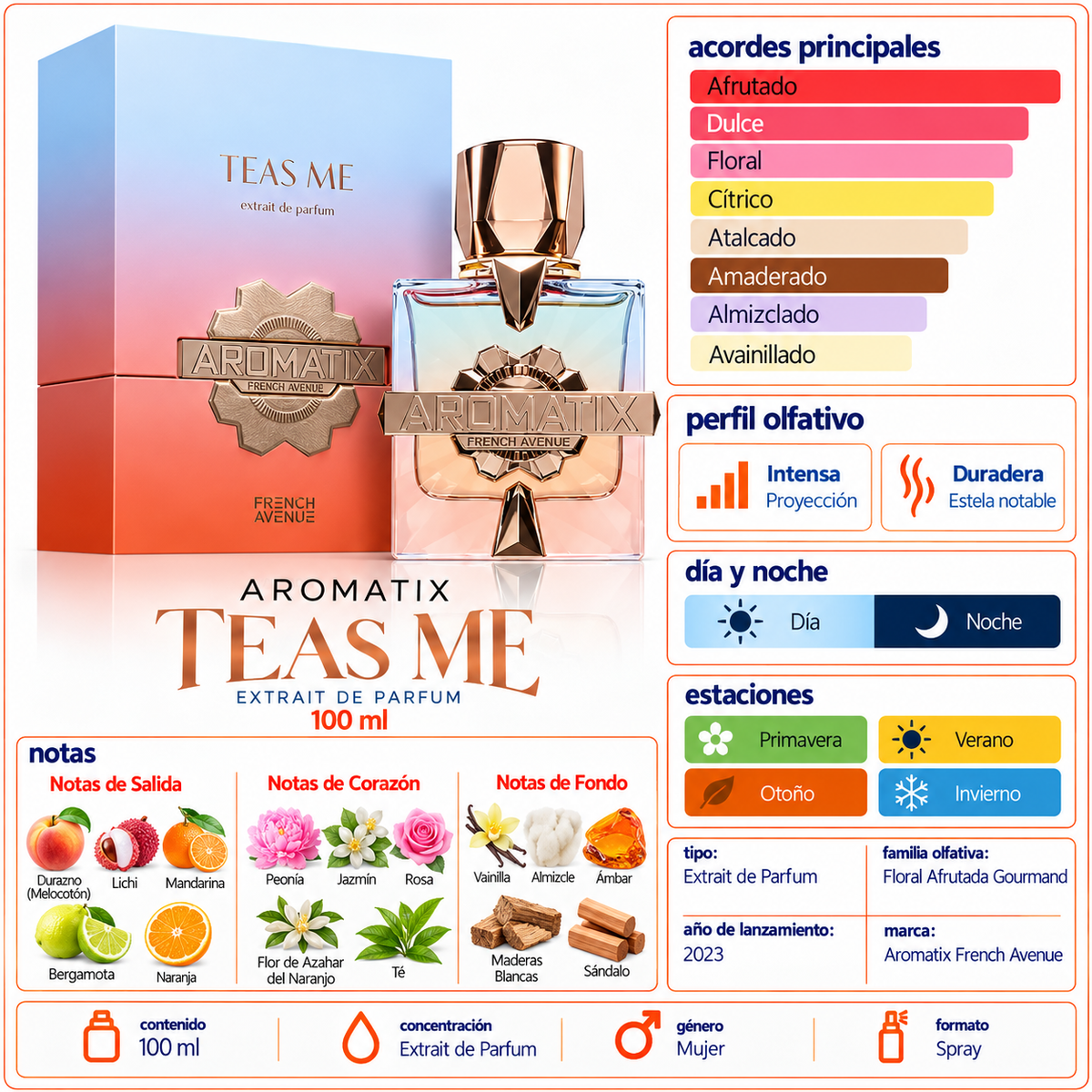 TEAS Me Aromatix Extrait de Parfum 100 ml French Avenue