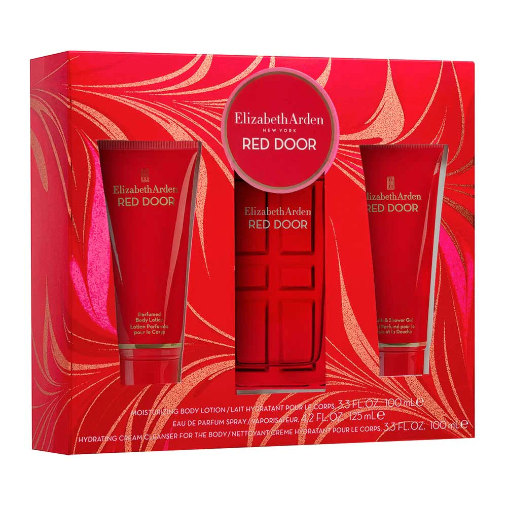 Red Door Estuche Perfume Edt 100ML, Body Lotion 100ML, Shower Gel 100ML