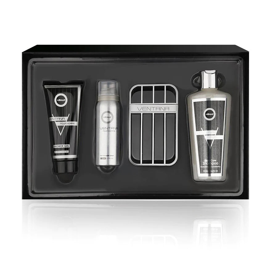 Ventana pour homme ESTUCHE 100ML EDP + 100ML S/G + 250ML SHAMPO + 50ML B/S