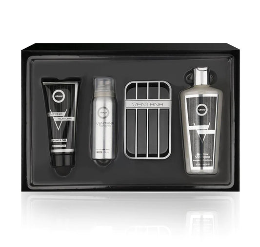 Ventana pour homme  ESTUCHE 100ML EDP + 100ML S/G + 250ML SHAMPO + 50ML B/S