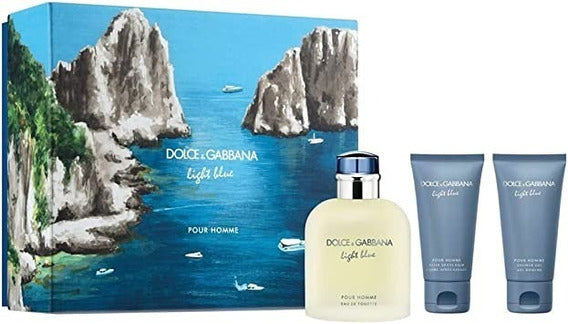 Light Blue Pour Homme estuche 125ML + After shave + Gel ducha