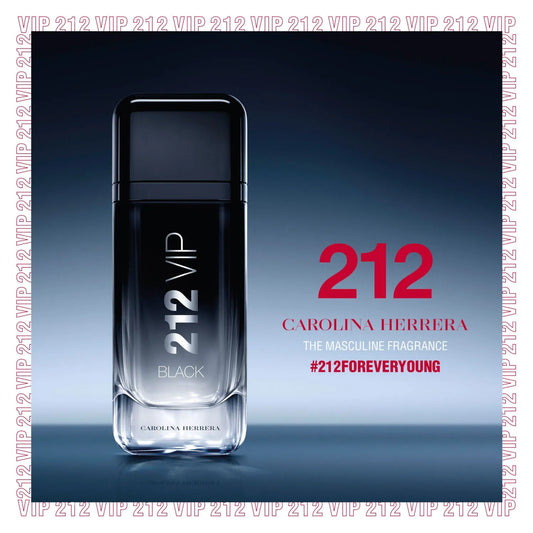 212 VIP Black, Carolina Herrera, 200ML- EDP