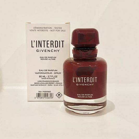 L'Interdit Rouge  Givenchy 80ml EDP tester
