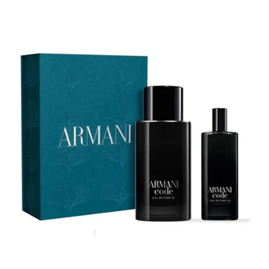 Set Perfume Armani Code Parfum 75 ml + 15 ml Giorgio Armani