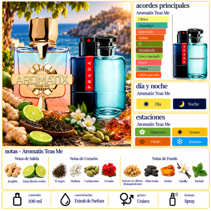 DECANT -TEAS ME -AROMATIX-FRENCH AVENUE