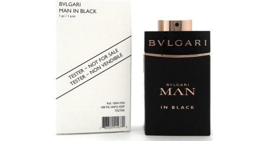 BVLGARI MAN IN BLACK 100ML EDP  TESTER