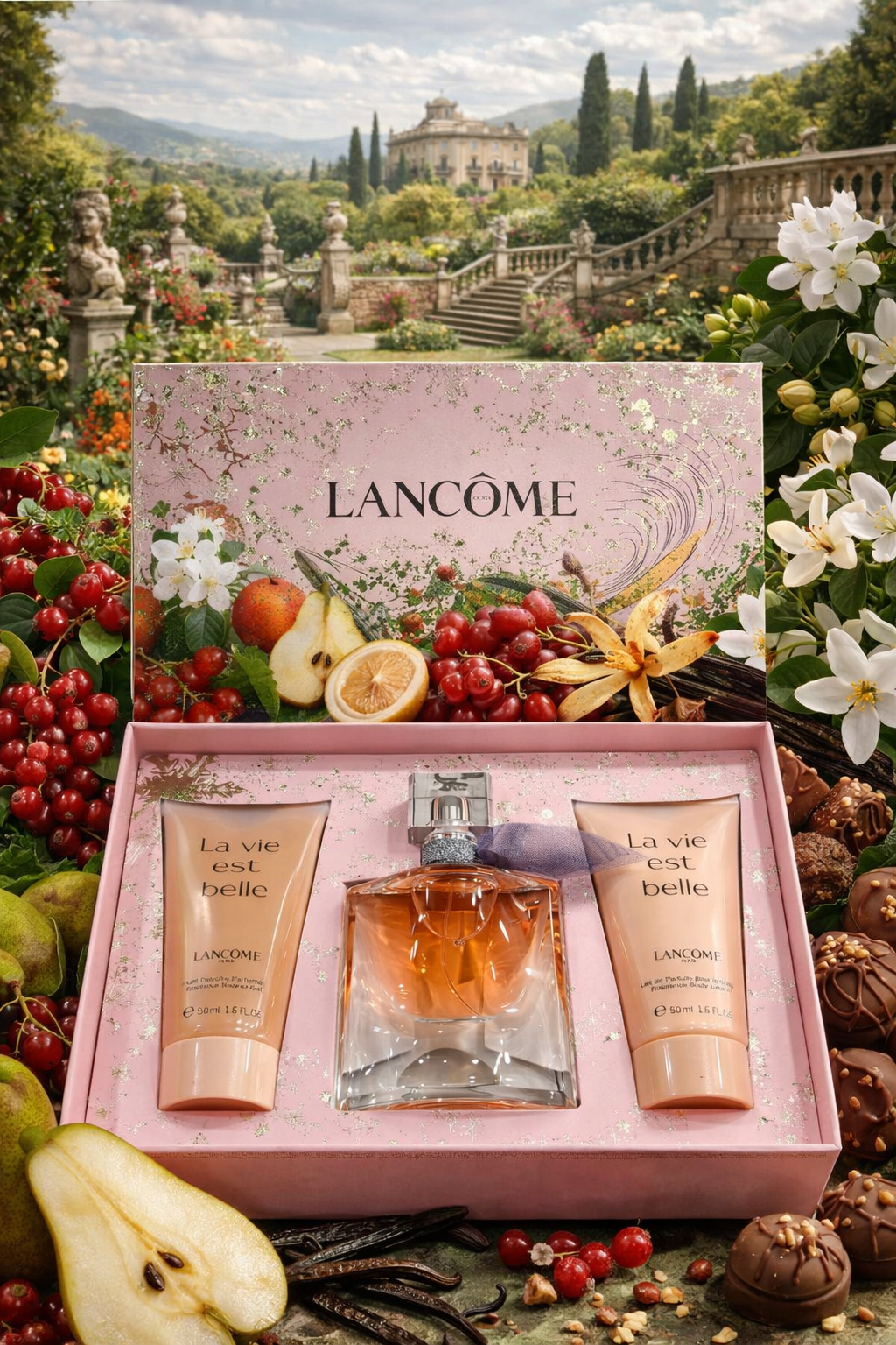 Estuche/Set  Perfume Mujer La Vie Est Belle,LANCOM 30ml Edición Limitada