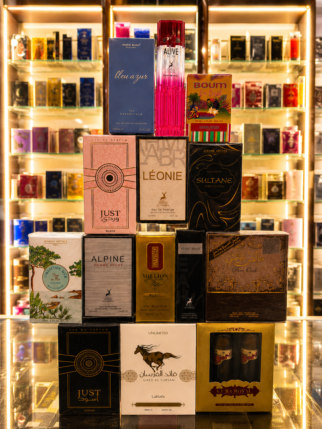Combo Mayorista, 14 Perfumes + Muestras (7 Masculinos, 7 Femeninos)
