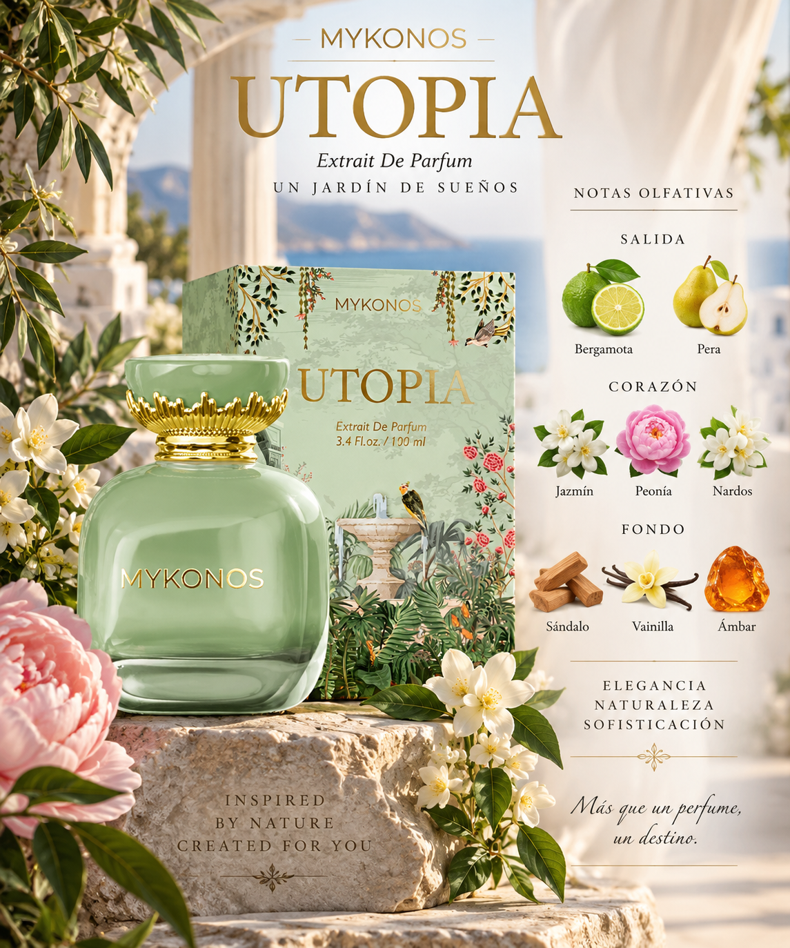 Utopia Mykonos 100ML Extract de Parfum