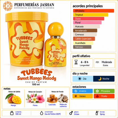 Sweet Mango Melody Tubbees 50ML EDP