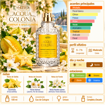 4711 Acqua Colonia Starfruit & White Flowers 170 ML TESTER
