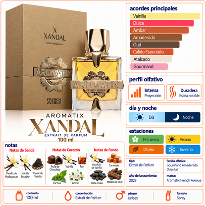 X Xandal Aromatix Extrait de Parfum 100 ml French Avenue