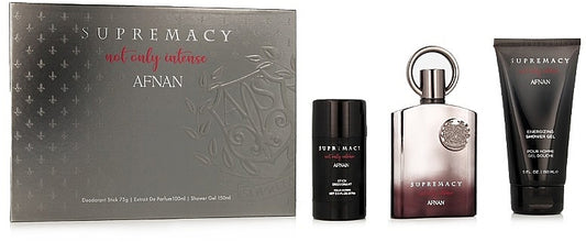 Supremacy Not Only Intense Afnan 100ML EDP + S/G 150ML + Desodorante 75G