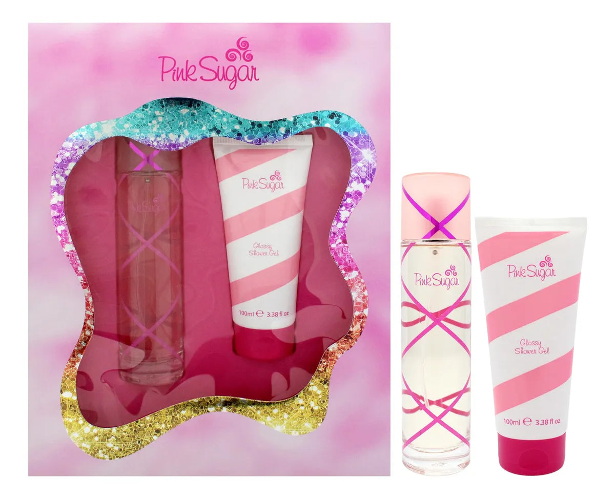 Pink Sugar, Aquolina ESTUCHE 100ML EDT + Gel De Ducha de 100ml