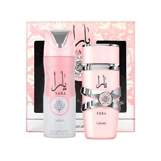 Yara Lattafa ESTUCHE 100ML EDP + desodorante 200 ml