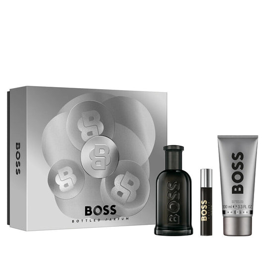 Boss Bottled Parfum 100ml + Perfumero 10ml + GEL de ducha 100ml Estuche