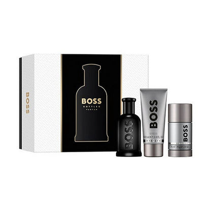 BOSS Bottled Parfum, 100ml + Gel de ducha + Desodorante