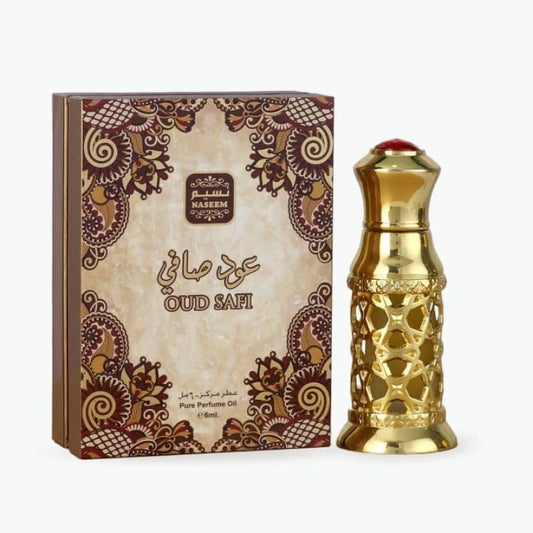 Oud safi attar 6ml Extracto de perfume NASEEM