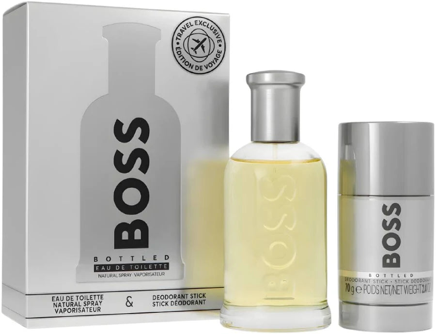 Hugo boss bottled ESTUCHE 100 ML- EDT + Desodorante 75G