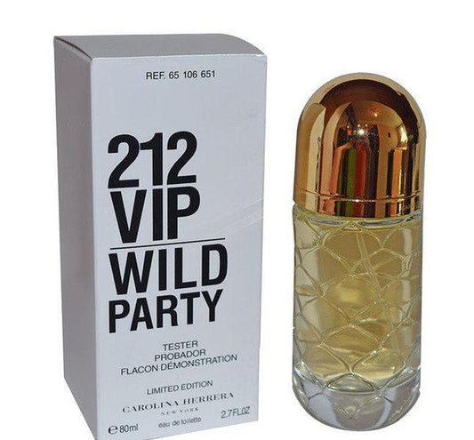 212 Vip Wild Party 80 ml  EDT  TESTER