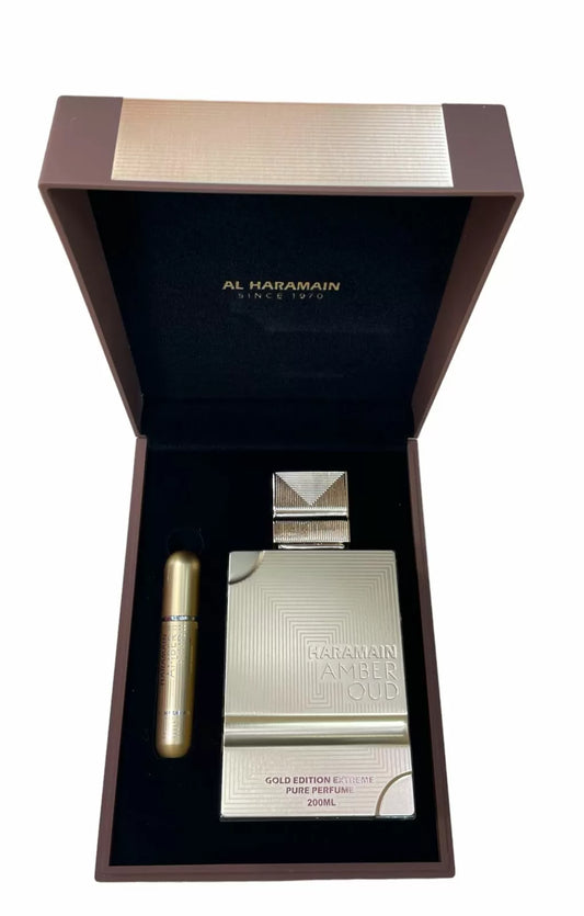 Amber Oud Gold Edition Extreme Pure Perfume Al Haramain 60ML + 5ml (s/c)